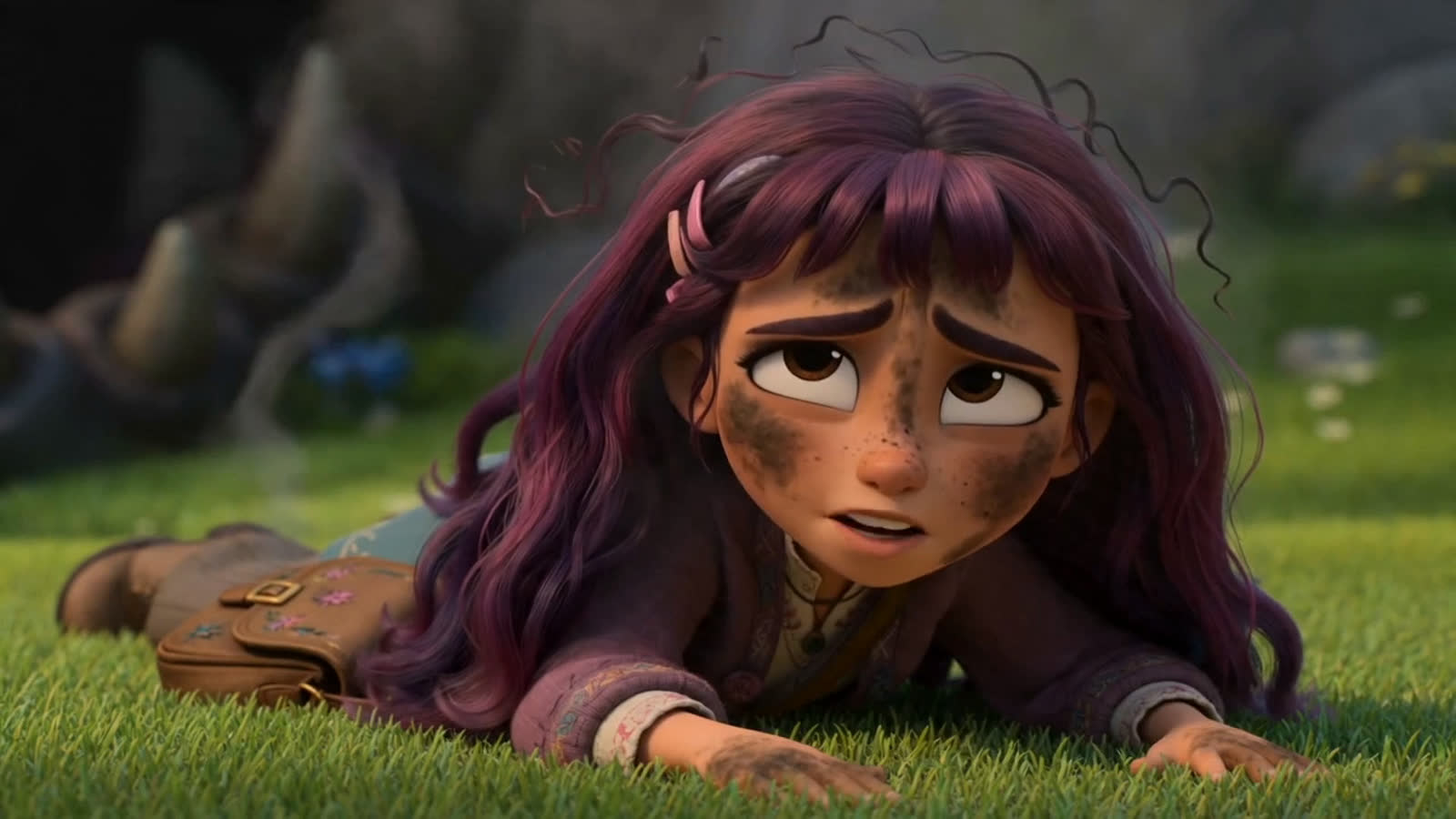 Mary Sue, singed, asks the wizard to take her on as a student